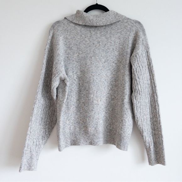 THML Pearl Button Collared Sweater - Picture 7 of 11